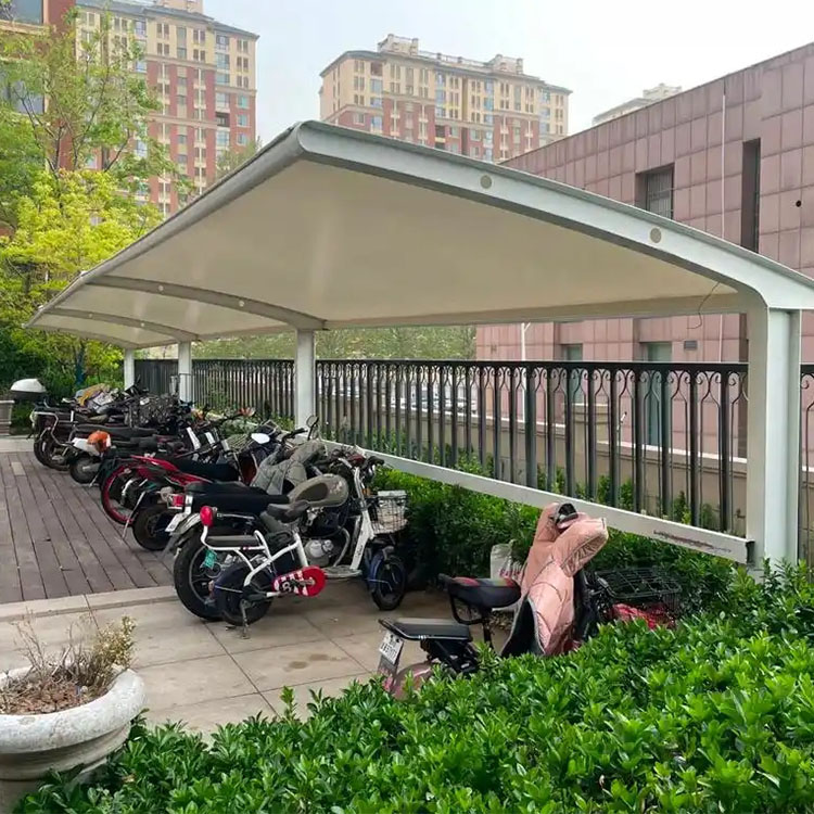 纳雍县膜结构电动车棚